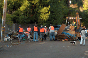 Guerneville cleanup